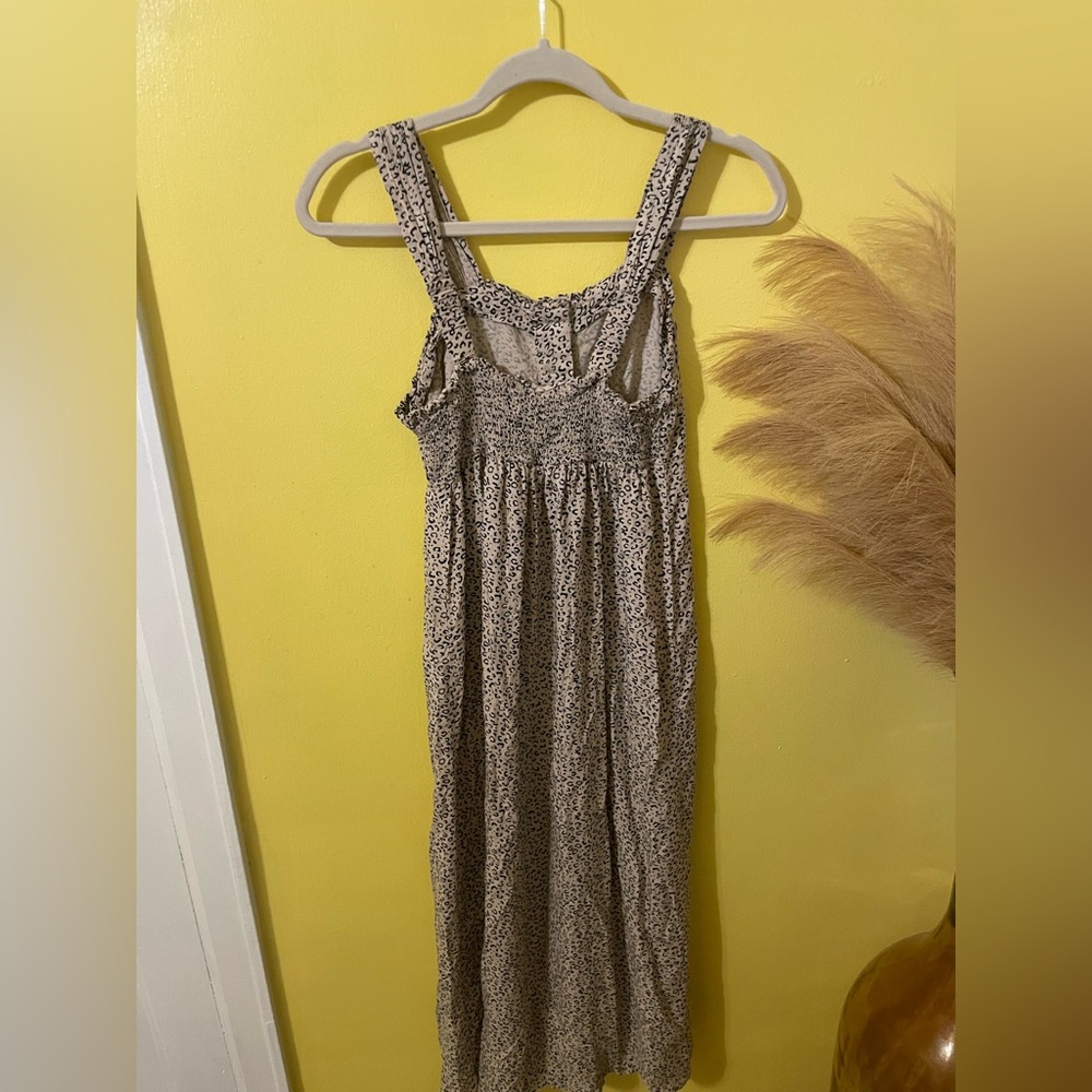 Japna Leopard Print Button-Down Dress - Picture 3 of 4